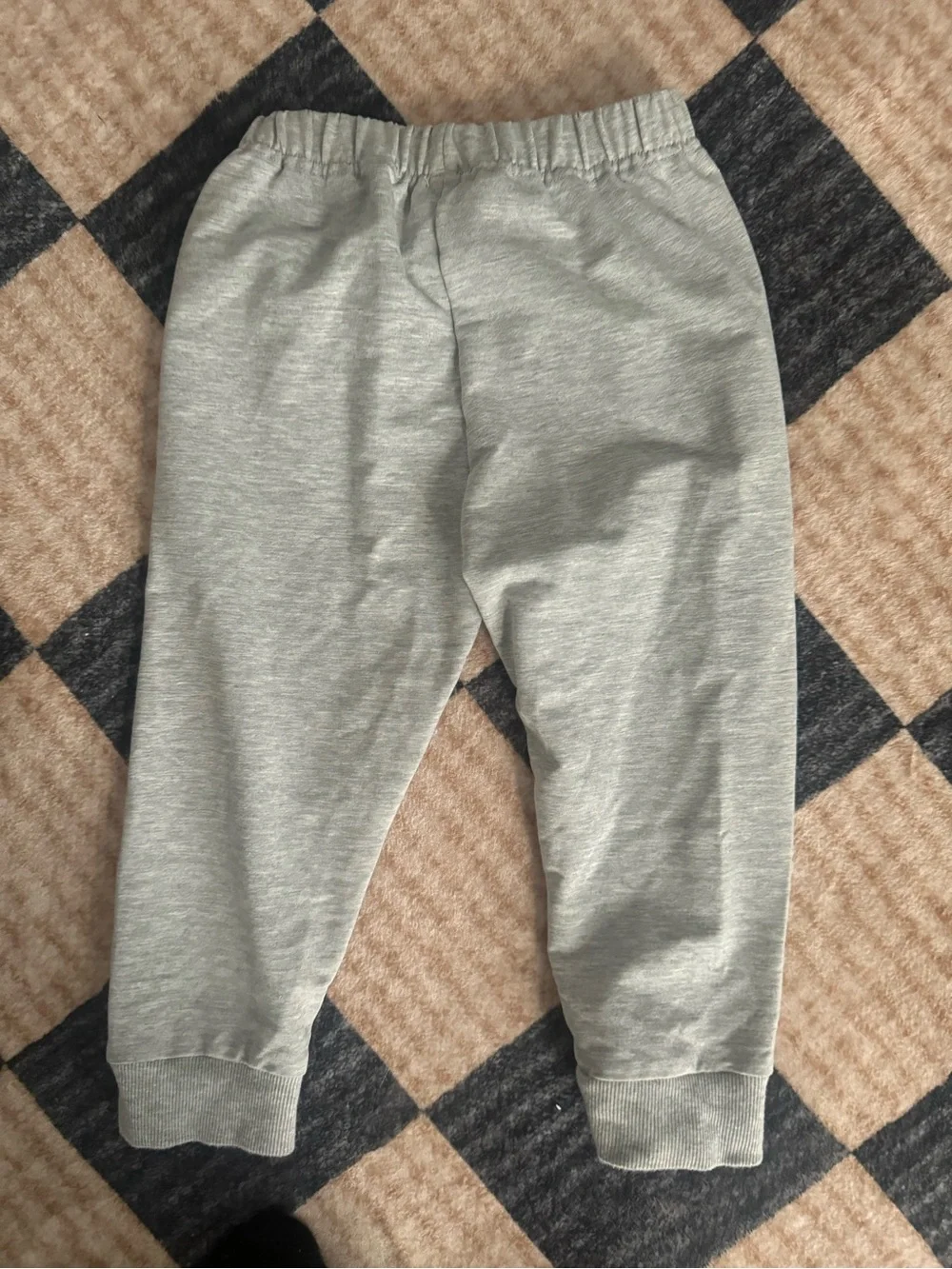 Set of 2 Checkered Toddler Sweat Sets
